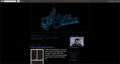 Desktop Screenshot of mikedevoe.blogspot.com