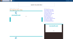 Desktop Screenshot of naked-college-girls-blog.blogspot.com