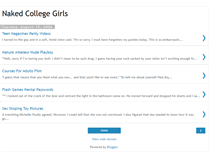 Tablet Screenshot of naked-college-girls-blog.blogspot.com