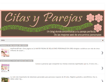 Tablet Screenshot of citasyparejas.blogspot.com