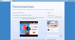 Desktop Screenshot of nenocreaciones.blogspot.com