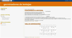 Desktop Screenshot of lentejeros.blogspot.com