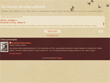 Tablet Screenshot of elgremiorevistacultural.blogspot.com