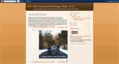 Desktop Screenshot of americanheritageshop.blogspot.com