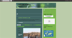 Desktop Screenshot of littlebitofnature.blogspot.com