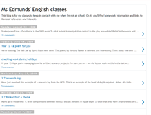 Tablet Screenshot of msedmundsenglishclasses.blogspot.com