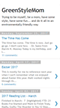 Mobile Screenshot of greenstylemom.blogspot.com