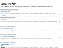 Tablet Screenshot of greenstylemom.blogspot.com