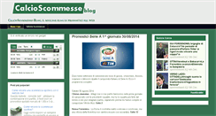 Desktop Screenshot of calcioscommesse-blog.blogspot.com