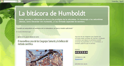 Desktop Screenshot of labitacoradehumboldt.blogspot.com