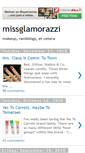 Mobile Screenshot of missglamorazzi.blogspot.com