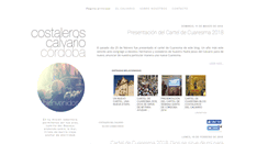 Desktop Screenshot of costaleroscalvariocordoba.blogspot.com