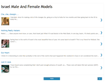 Tablet Screenshot of israeli-male-models.blogspot.com