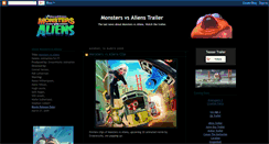 Desktop Screenshot of monster-vs-aliens-trailer.blogspot.com