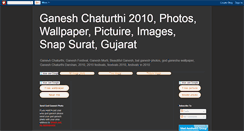 Desktop Screenshot of ganesh-chaturthi-2010.blogspot.com