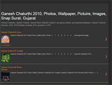 Tablet Screenshot of ganesh-chaturthi-2010.blogspot.com