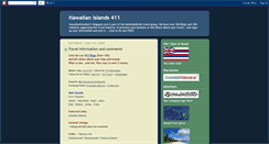 Desktop Screenshot of hawaiianislands411.blogspot.com