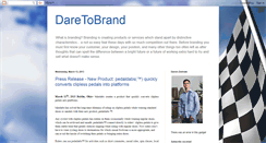 Desktop Screenshot of daretobrand.blogspot.com