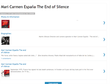 Tablet Screenshot of maricarmen-endofsilence.blogspot.com