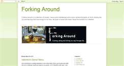 Desktop Screenshot of forkingaround.blogspot.com