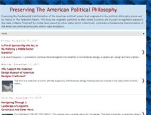 Tablet Screenshot of americanpoliticalphilosophy.blogspot.com