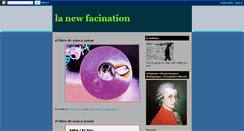 Desktop Screenshot of newfacination.blogspot.com