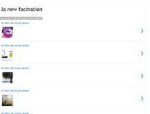 Tablet Screenshot of newfacination.blogspot.com