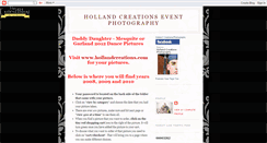 Desktop Screenshot of hollandcreations.blogspot.com