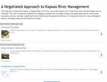 Tablet Screenshot of kapuasriver.blogspot.com