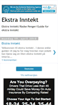 Mobile Screenshot of ekstra-inntekt.blogspot.com