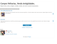 Tablet Screenshot of comprovelhariasvendoantiguidades.blogspot.com