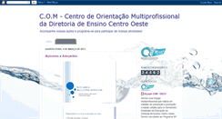 Desktop Screenshot of comcentro-oeste.blogspot.com