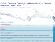 Tablet Screenshot of comcentro-oeste.blogspot.com