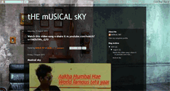 Desktop Screenshot of musicalsky.blogspot.com