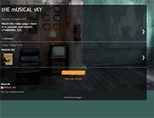 Tablet Screenshot of musicalsky.blogspot.com