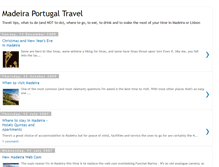 Tablet Screenshot of madeiraportugaltravel.blogspot.com