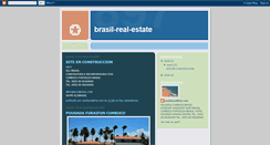 Desktop Screenshot of brasil-real-estate.blogspot.com