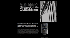 Desktop Screenshot of newyorkevidence.blogspot.com