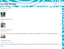 Tablet Screenshot of lavidadekaty.blogspot.com