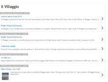 Tablet Screenshot of ilvillaggiohomes.blogspot.com