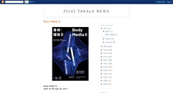 Desktop Screenshot of pilvitakalanews.blogspot.com