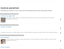Tablet Screenshot of musicasparaenses.blogspot.com