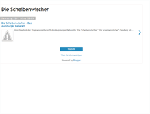 Tablet Screenshot of die-scheibenwischer.blogspot.com