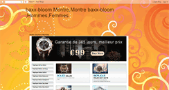 Desktop Screenshot of baxx-bloommontremontrebaxx-bloom.blogspot.com