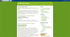 Desktop Screenshot of lelivredejonas.blogspot.com
