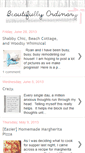 Mobile Screenshot of beautifully-ordinary.blogspot.com