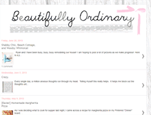 Tablet Screenshot of beautifully-ordinary.blogspot.com