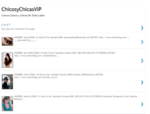 Tablet Screenshot of conocechicosychicas.blogspot.com