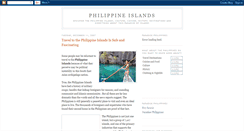 Desktop Screenshot of philippine-islands.blogspot.com