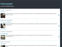 Tablet Screenshot of karhunpojat.blogspot.com